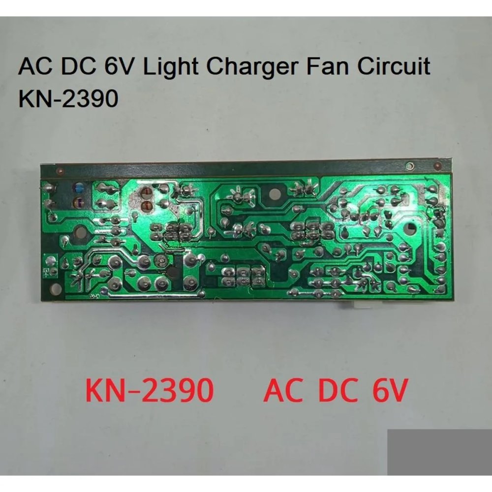 KN-2390 2390 চার্জার FAN Circuit DC ৬V Light Fan চার্জার Circuit Charging Control Mini Fan Circuit Board For AC DC চার্জার Fans